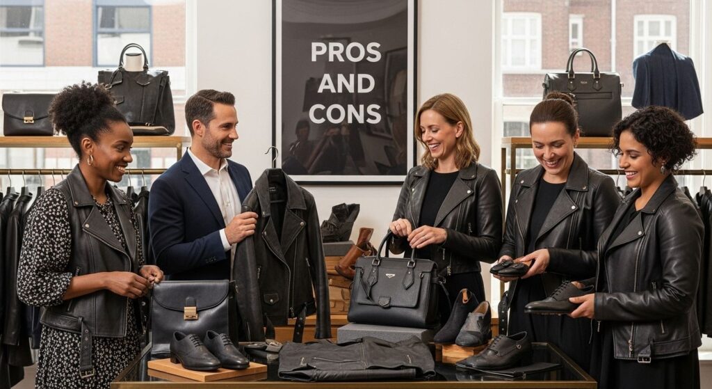 leather fashion pros cons