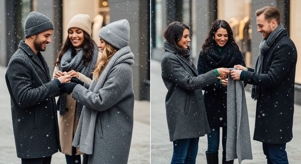 winter fashion, stylish winter clothing, street style
