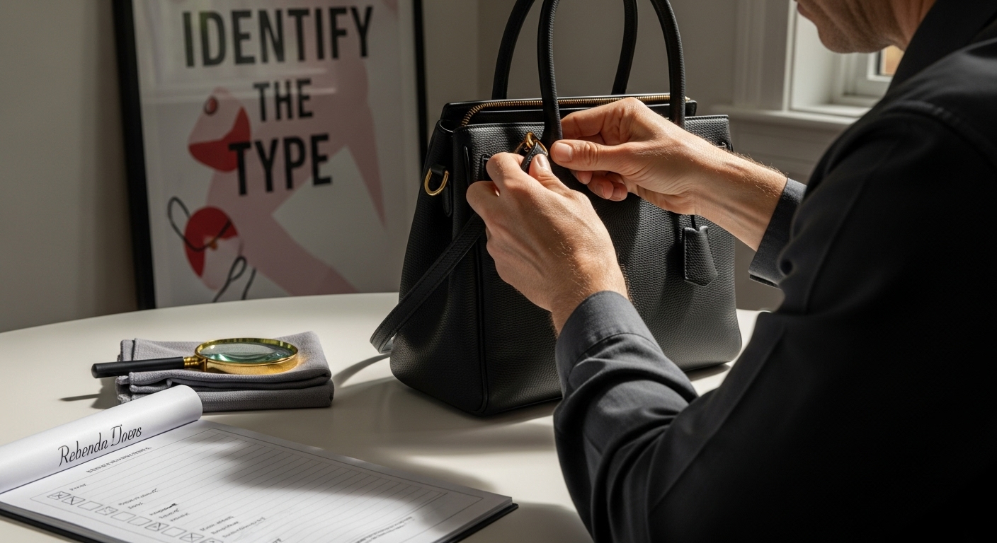 identify leather at home