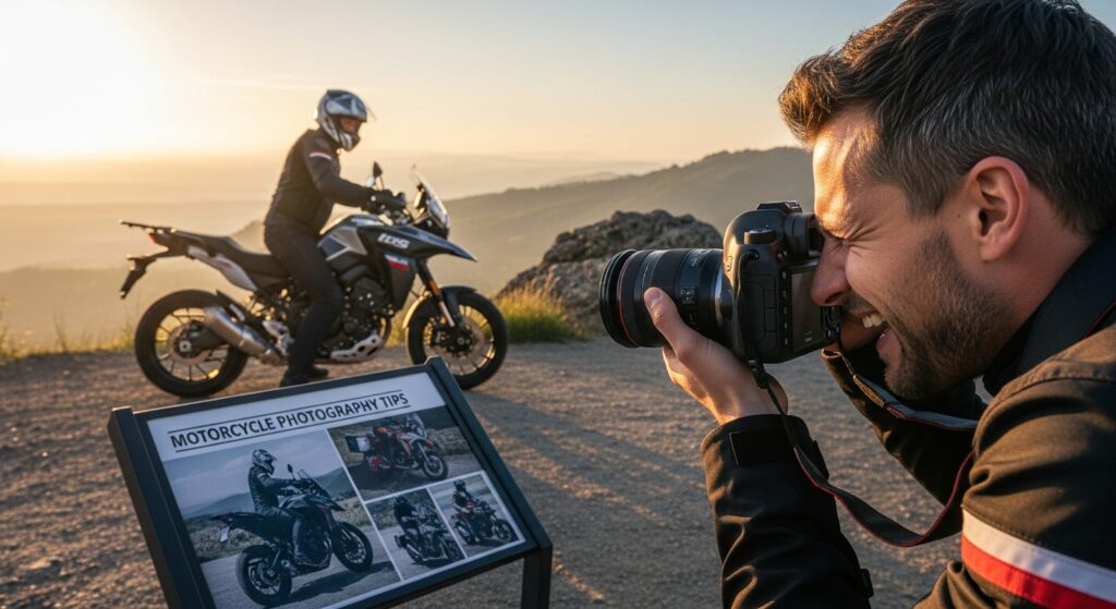 motorcycle photography tips