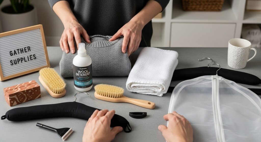 wool care toolkit