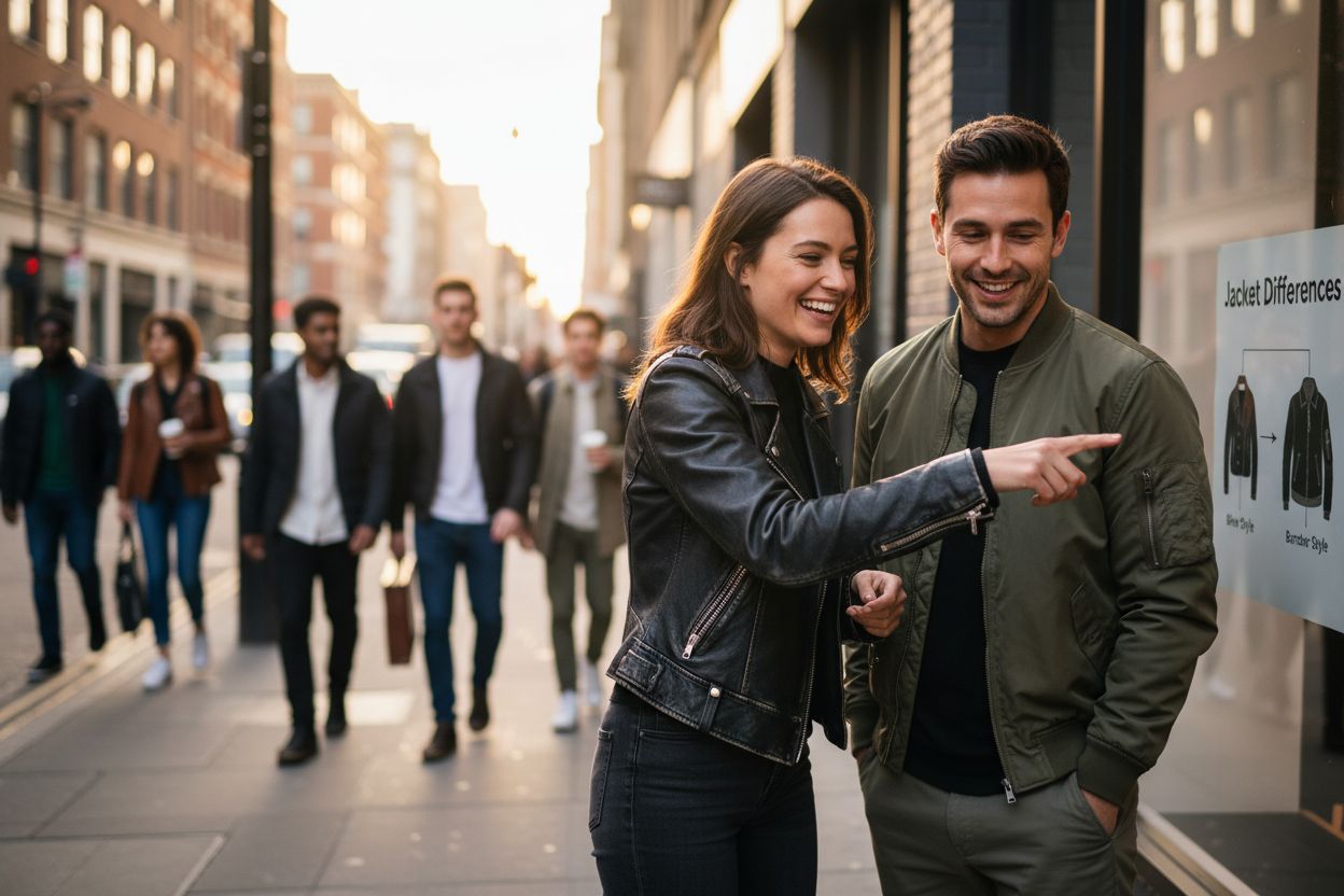 biker bomber jacket style