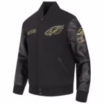 Philadelphia-Eagles-Black-Gold-Varsity-Jacket-Right-Side