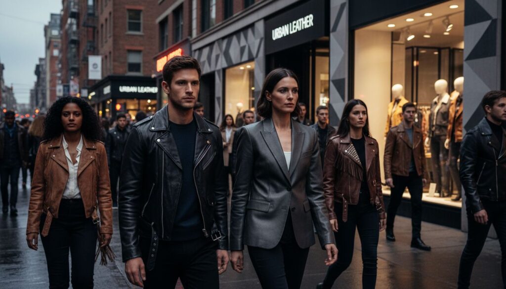 urban fashion leather jackets