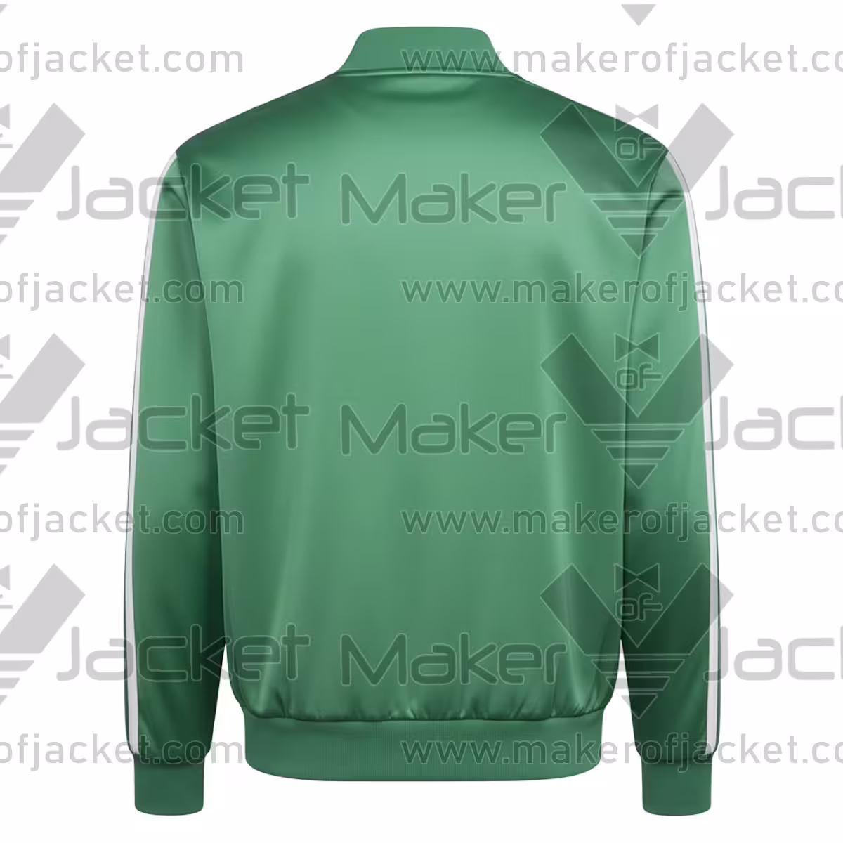 Mexico FIFA World Cup 2026 Green Satin Jacket Back