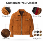 Custom Suede Leather Jacket