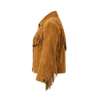right side of Fringe Suede Jacket