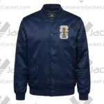 FIFA World Cup 2026 Navy Satin Jacket Front
