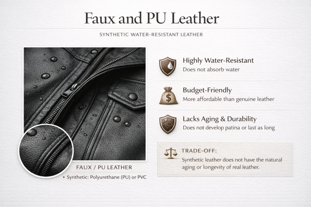 Faux and PU Leather