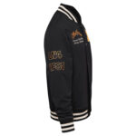 McLaren F1 Ready To Drive Black Varsity Jacket (Right Sleeve)