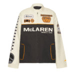 McLaren Formula 1 Happy Hour Moto Jacket Front