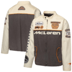 McLaren Racing Team Happy Hour Moto Cream Jacket