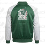Mexico FIFA World Cup 2026 Zip Up Satin Jacket Back