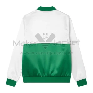 Saudi Arabia FIFA World Cup 2026 Satin Jacket Back