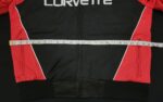 Corvette C4 Windbreaker Jacket Front view of Waist Measurement.