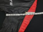 Corvette C8 Block Leather Jacket Armpits Measurement Illustration.