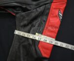 Corvette C8 Block Leather Jacket Biceps Measurement Detail for Extra Small Size