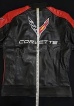 Corvette C8 Block Leather Jacket Length Measurement Guide