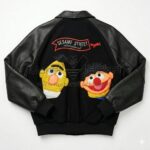 Back View Of Jim Henson Sesame Street Jacket Featuring featuring SESAME STREET International patch.