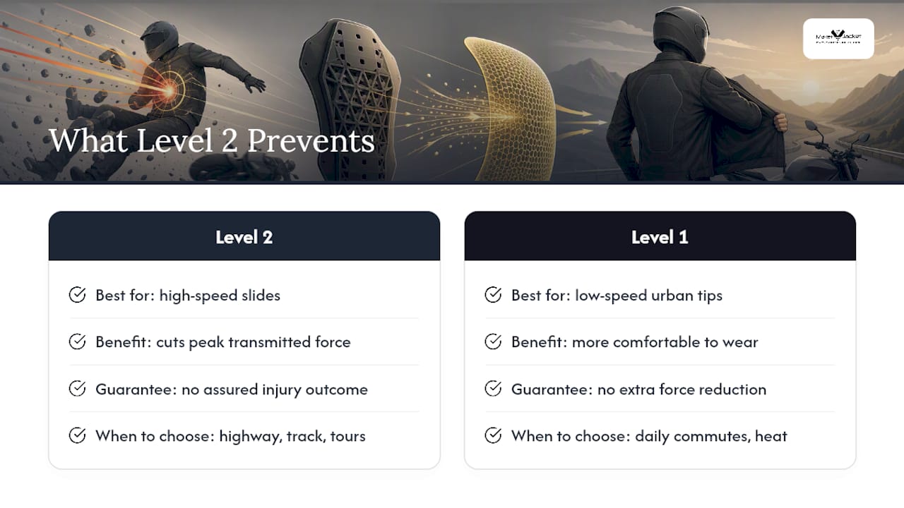 What Level 2 Actually Prevents, and What It Doesn't — overview diagram