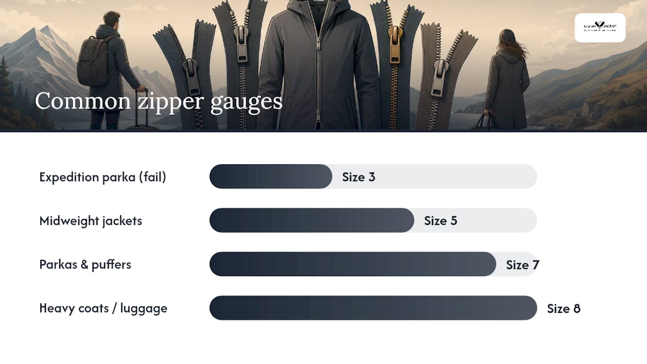 What Is a Two-Way Zipper, and What Types Show Up on Jackets? — overview diagram