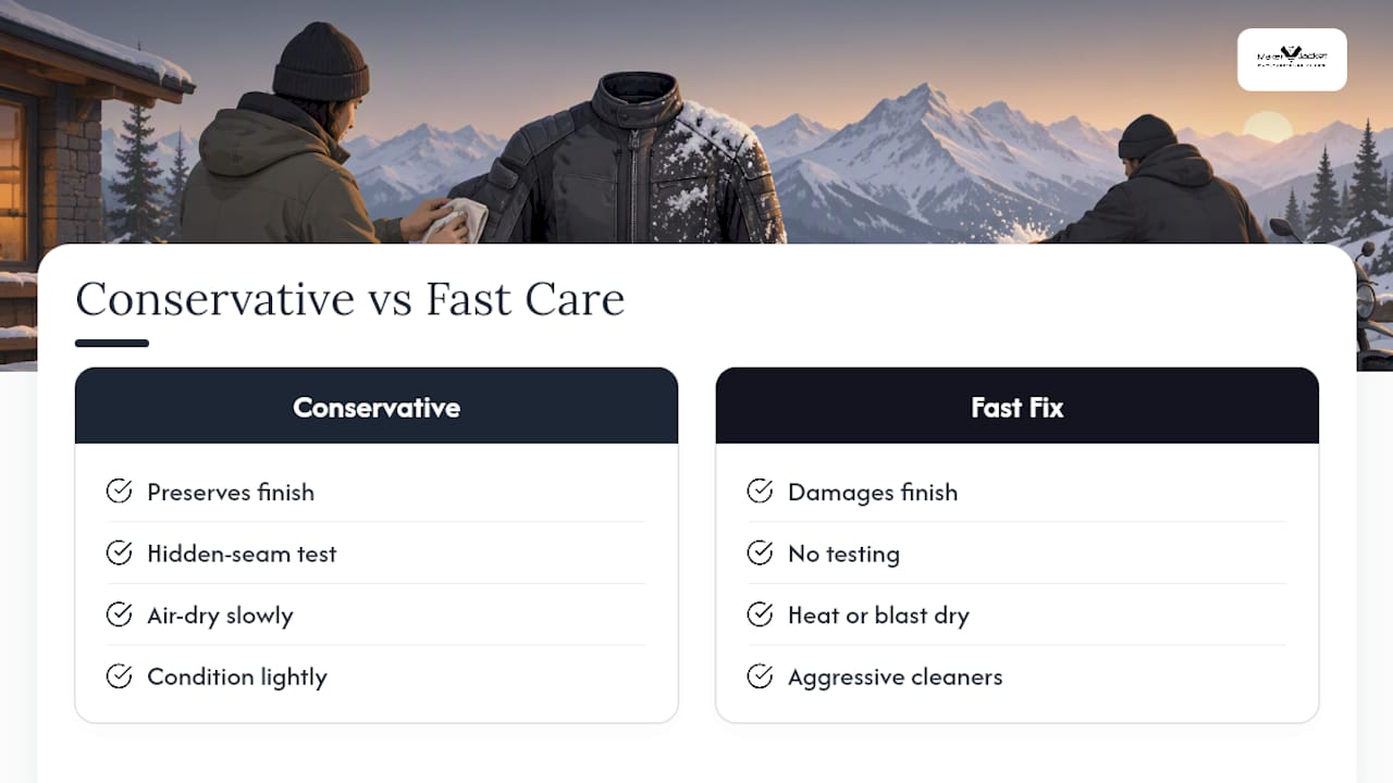 Why Conservative Care Wins With Custom Jackets — overview diagram